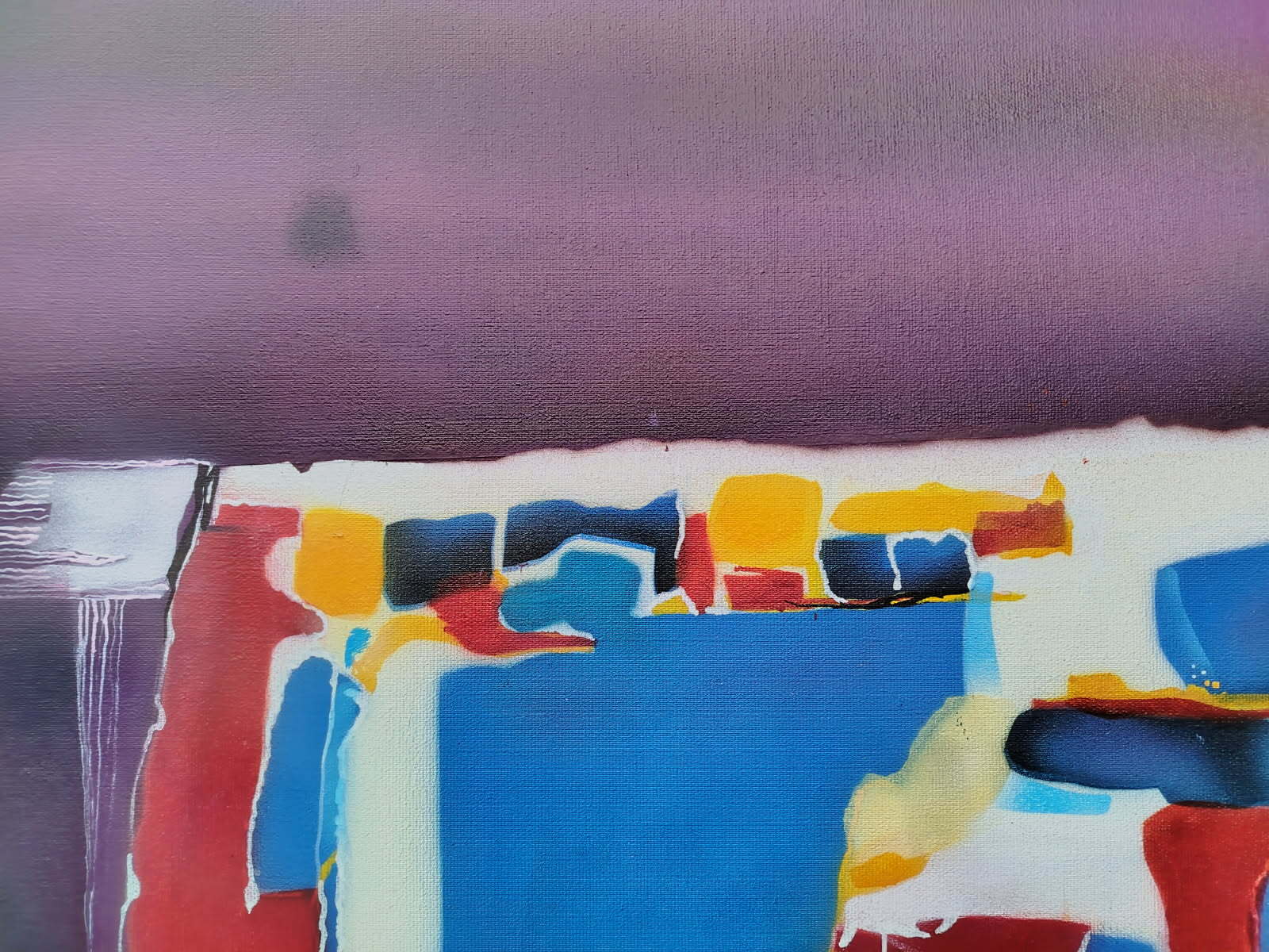 Vue de Marseille Nicolas de Staël — hommage à l'aérographe de Pierre Dabadie